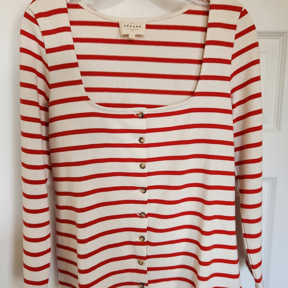 Sézane Linea Maeiniere Top - Small - NWOT